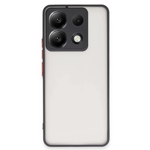 Xiaomi Redmi Note 13 5g Kılıf Montreal Silikon Kapak - Siyah ürün görseli 1