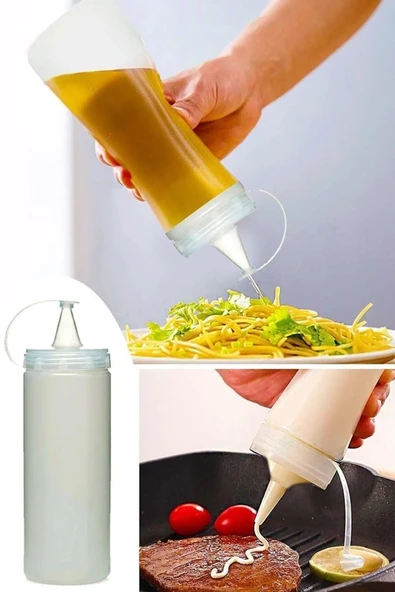 Plastik Yağlık Sirkelik Sosluk 700 Ml 1 Adet Royaleks-AS-113 ürün görseli 1
