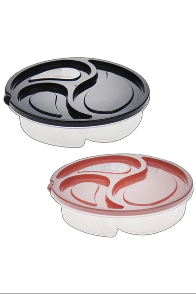 Üç Bölmeli Büyük Saklama Kabı Royaleks-MP-7050 ürün görseli 1