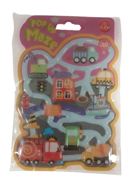 Bu-Bu Stickers Pop Up Maze İtfaiye 18X12 ürün görseli 1