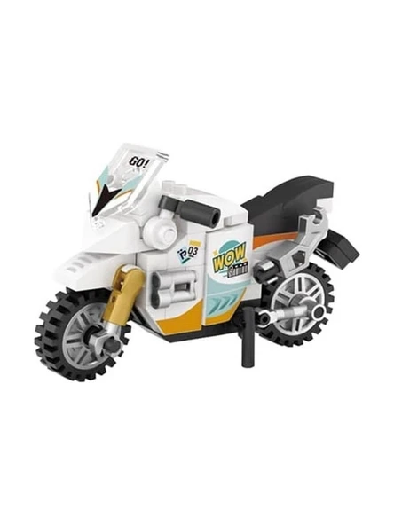Loz Block Oyuncak Motorsiklet 120 Parça Mini Poşet ürün görseli 1
