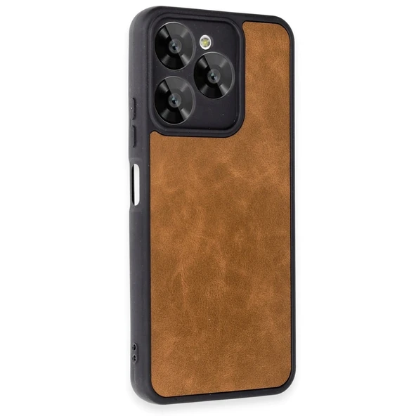 General Mobile Era 30 Kılıf Aras Deri Kapak - Taba - Resim 2