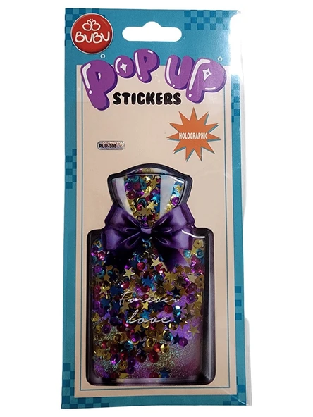 Bu-Bu Stickers Pop Up Parfüm 20X9 ürün görseli 1