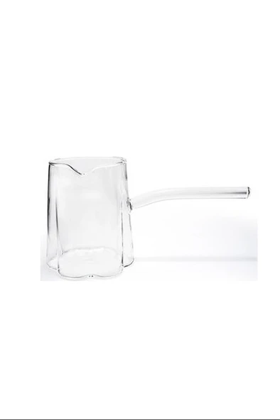 Ateşe Dayanıklı Cam Cezve Borosilikat Cam Cezve 400 ml Royaleks-CZV05 ürün görseli 1