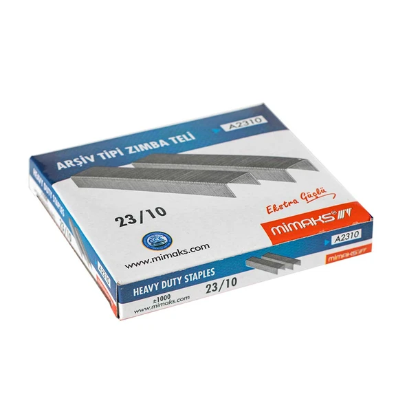 Mimaks Çakma Teli A2310 23/10 Nikel 1000Li (24 Lü Paket) ürün görseli 1