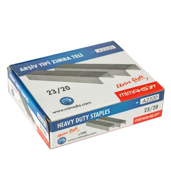 Mimaks Çakma Teli A2320 23/20 Nikel 1000Li (24 Lü Paket) ürün görseli 1