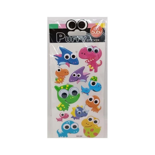 Bu-Bu Stickers Damla Dinazor 12,5X23,5 ürün görseli 1