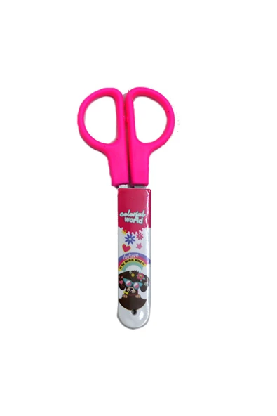 Mikro Öğrenci Makası Kablı Kız Ks-150 (30 Lu Paket) ürün görseli 1