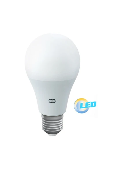 Günsan LED Ampul 12W Beyaz Işık E27 (6500K 220-240V) 50 adet ürün görseli 1