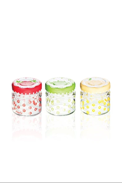 Mini Yuvarlak Saklama Kavanozu Fruit Royaleks-SGM07560 ürün görseli 1