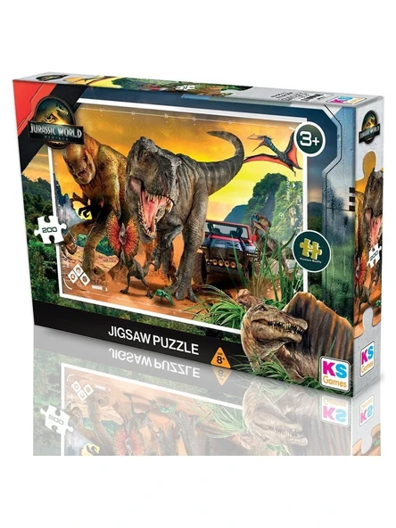 Ks Games Puzzle 200 Parça Jurrasic World Rebirth Jw 113 ürün görseli 1