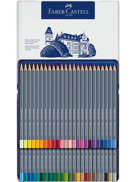Faber-Castell Goldfaber Aqua Boya Kalemi 48 Renk - Resim 3