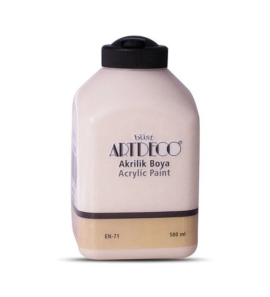 Artdeco Akrilik Boya 500 Ml Pastel Pembe 3006 ürün görseli 1