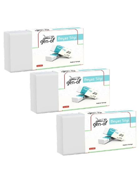 Gen-Of Silgi Beyaz Gen-6820 (20 Li Paket) ürün görseli 1