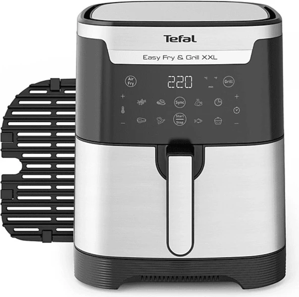 Tefal Easy Fry & Grill & XXL 6.5 Lt Yağsız Fritöz Airfryer Gri ürün görseli 1