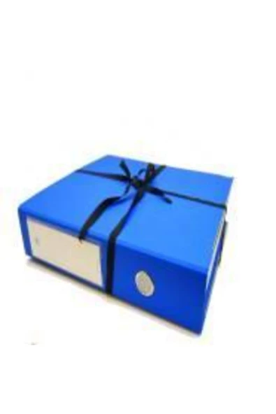Alemdar İpli Karton Geniş Dmo Klasör 34 Cm Mavi (25 Li Paket) ürün görseli 1