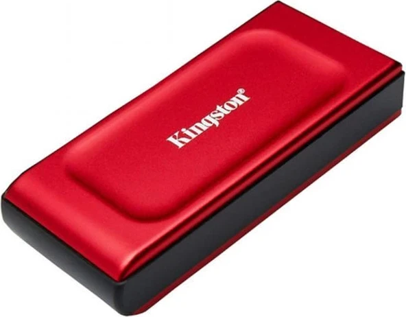 2 Tb Kıngston XS1000 Usb3.2 Gen2 Kırmızı SSD SXS1000R/2000G ürün görseli 1