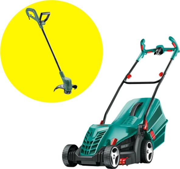 Bosch Arm 34+Easygrasscut 23 Çim Biçme Makinası Seti ürün görseli 1