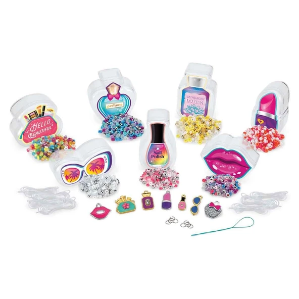 Shimmer N Sparkle Mini Mania Charm Takı Seti - 1420+ Parça Boncuklu Bileklik Yapım Kiti ürün görseli 1