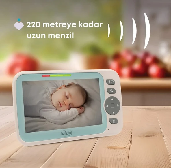 Chicco Evolution Kameralı Akıllı Bebek Telsizi - Resim 5