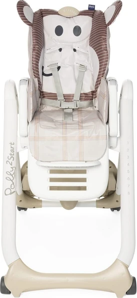 Chicco Polly 2 Start Mama Sandalyesi Monkey - Resim 4