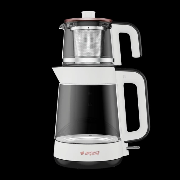 Arçelik 1900W, 2000ML, Çift Cam Beyaz Çay Makinesi ürün görseli 1