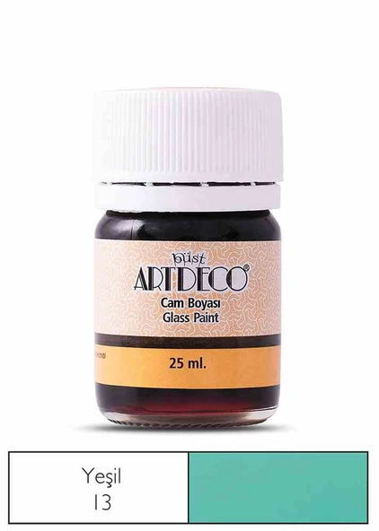 Artdeco Cam Boyası 25 Ml Öğrenci Tipi 13 Yeşil ürün görseli 1