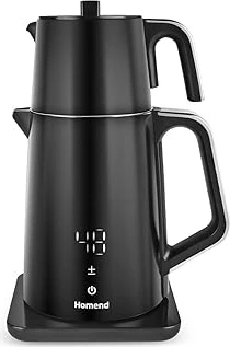Homend SHC4200  Royaltea Cooltouch 1798H Dokunmatik El Yakmaz Gövdeli Paslanmaz Çelik Konuşan Çay Makinesi ürün görseli 1