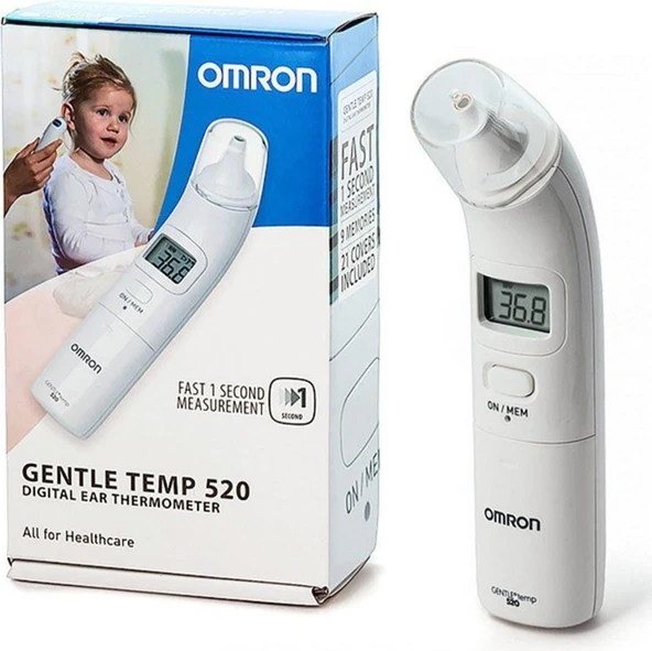 Omron Gentle Temp 520 Kulaktan Ateş Ölçer ürün görseli 1