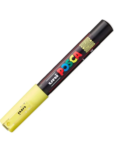 Uni-Ball Posca 0.7 Su Bazlı Boyama Markörü Güneşsarısı N Pc-1M (6 Lı Paket) ürün görseli 1