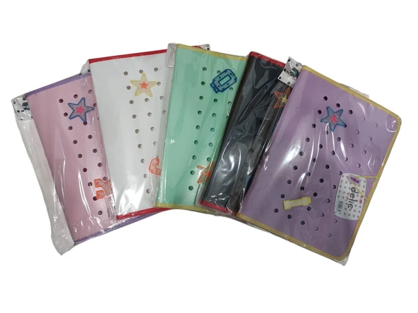 Delic Seri A4 Defter Kitap Kabı (Karışık Renk 1 Adet) ürün görseli 1