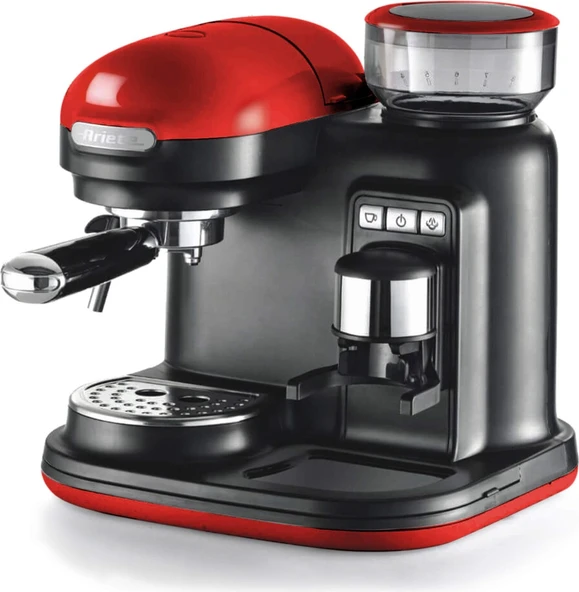 Ariete Moderna Espresso Kahve Makinesi - Kırmızı ürün görseli 1