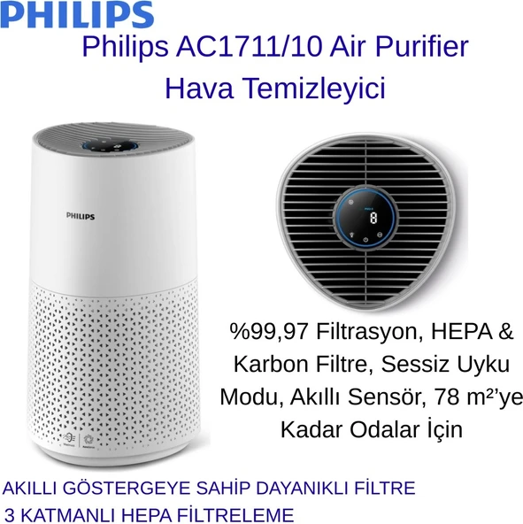 Philips AC1711/10 Air Purifier Hava Temizleyici ürün görseli 1