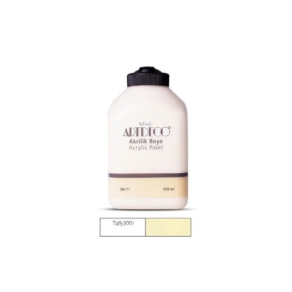 Artdeco Akrilik Boya 500 Ml Taffy 3001 ürün görseli 1