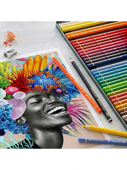 Faber-Castell Polychromos Boya Kalemi 60 Renk - Resim 5
