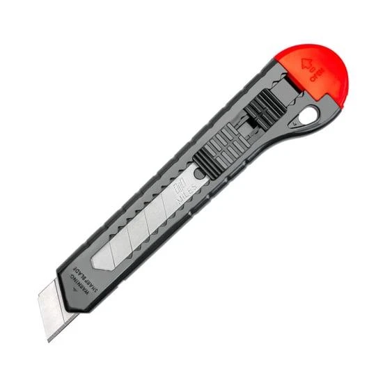 Kangora Maket Bıçağı Büyük Pn1801-K 18Mm Manuel Kırmızı ürün görseli 1