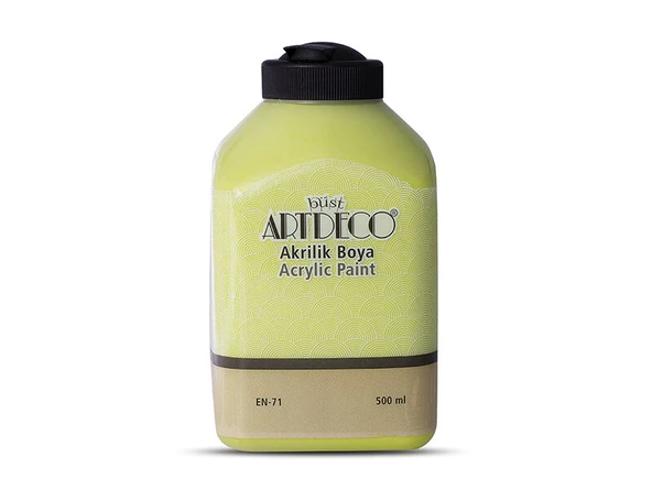 Artdeco Akrilik Boya 500 Ml Fıstık Yeşili 3659 ürün görseli 1