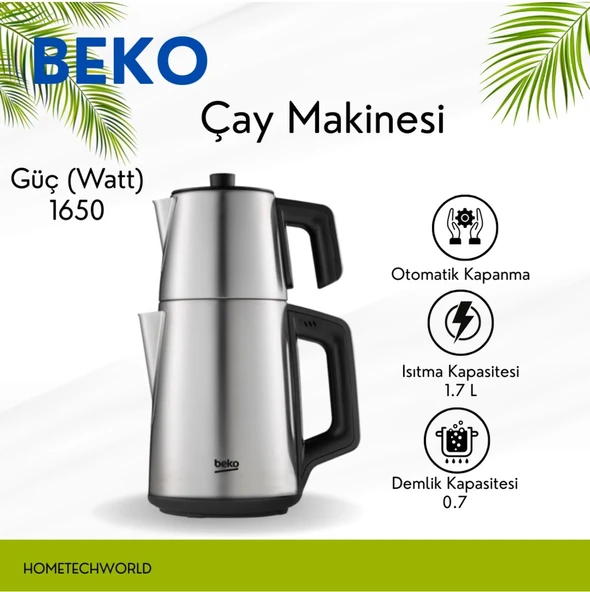 Beko cm 5342 In 1650 W Çelik Çay Makinesi ürün görseli 1