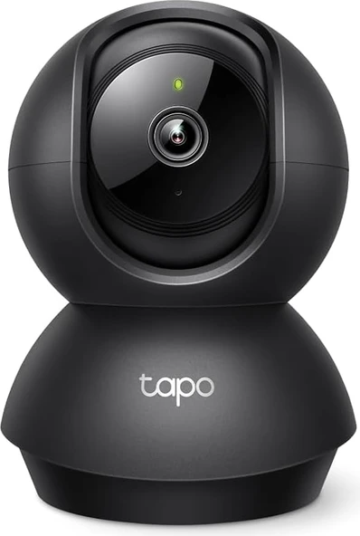 Pearl Shop Tapo C211 2k 3mp Yatay ve Dikey Ev Güvenliği Wi-Fi Kamerası, Gece Görüşü, IP66 Su Geçirmez, Siyah Renk + 64GB Kioxia Microsd Bellek ürün görseli 1