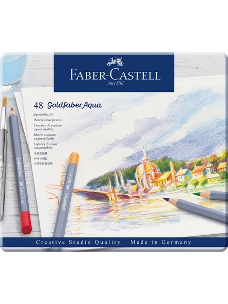 Faber-Castell Goldfaber Aqua Boya Kalemi 48 Renk ürün görseli 1