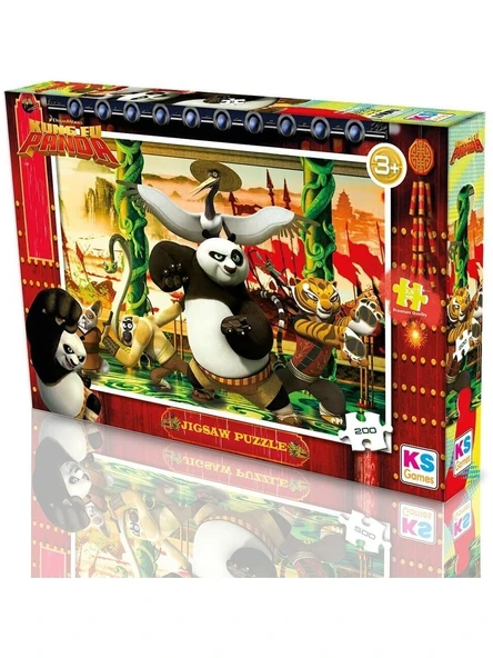 Ks Games Puzzle 200 Parça Kung Fu Panda Kp 113 ürün görseli 1