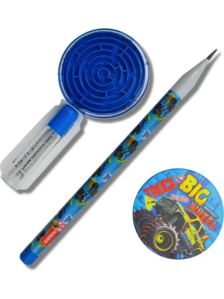 Mikro Yumurtlayan Kurşun Kalem Başlıklı Standlı (Erkek) Yk 318-32 (32 Li Paket) ürün görseli 1