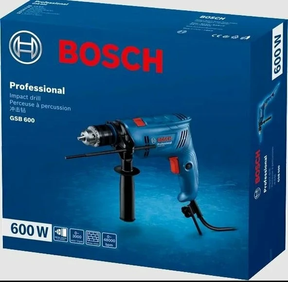 Bosch Gsb 600 Darbeli Matkap ürün görseli 1