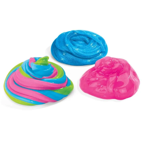 Slime Yapım Seti - Kendin Yap Renkli ve Simli Slime Hazırlama Kiti ürün görseli 1