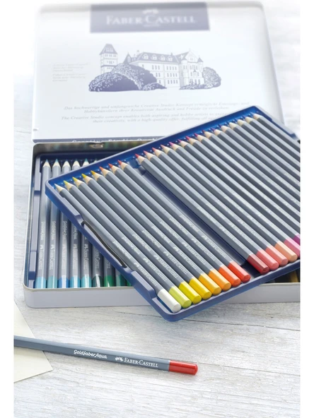Faber-Castell Goldfaber Aqua Boya Kalemi 48 Renk - Resim 4