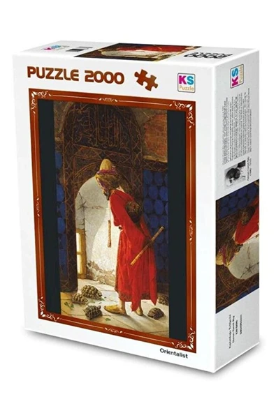 Ks Games Puzzle 2000 Parça Kaplumbağa Terbiyecisi 22527 ürün görseli 1
