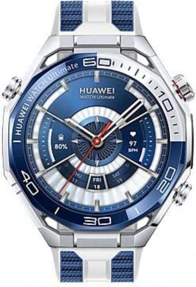 Huawei  Watch Ultimate 2 Akıllı Saat Mavi - Resim 3
