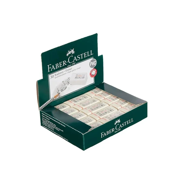 Faber-Castell Beyaz Silgi 7086/30 (30 Lu Paket) ürün görseli 1