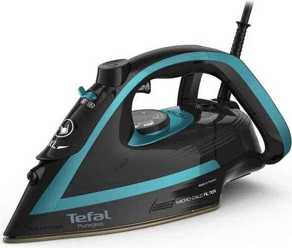 Tefal FV8066 Puregliss 3000 W Siyah Buharlı Ütü Outlet Teşhir Ürün ürün görseli 1