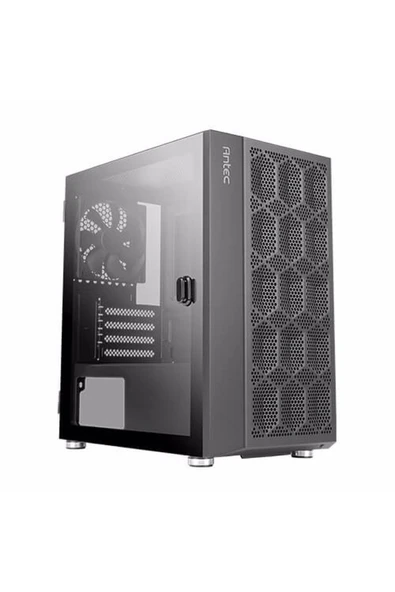 Antec NX200 M 120mm Fanlı Mesh Micro-ATX Mini Tower Kasa Siyah ürün görseli 1